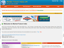 Tablet Screenshot of marketfutureindia.com